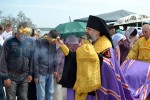 Выезд делегации Спецшколы на закладку храма во имя святителя Николая Чудотворца