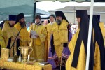 Выезд делегации Спецшколы на закладку храма во имя святителя Николая Чудотворца