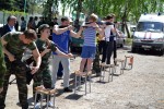 Участие в краевой военно-спортивной игре "Зарница"