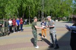 Участие в краевой военно-спортивной игре "Зарница"