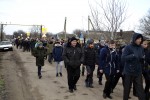 Участие в автопробеге по местам боевой славы, посвященном 75-летней годовщине начала освобождения Брюховецкого района