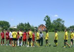 Открытие детских спортивных игр «Лето-2016» мини-футбол и перетягивание каната.