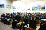 Общешкольное мероприятия "Маршрут безопасности", организованное отделом по делам молодежи Брюховецкого района
