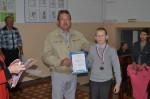 Награждение участников Открытого первенства Каренвского района по настольному теннису