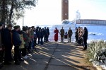 Митинг, посвященный дню освобождения станицы Переясловской от немецко-фашистских захватчиков.