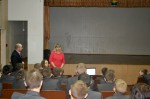 Общешкольное мероприятие "СПИД не выбирает, выбираем мы", подготовленное отделом по делам молодежи МО Брюховецкий район