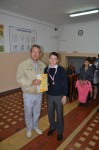 Награждение участников Открытого первенства Каренвского района по настольному теннису