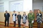 Торжественная линейка, посвященная открытию Месячника оборонно-массовой и военно-патриотической работы