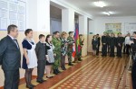 Торжественная линейка, посвященная открытию Месячника оборонно-массовой и военно-патриотической работы