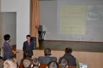 Общешкольное мероприятие "Битва под Москвой", подготовленное М.Г. Слисаренко