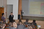 Общешкольное мероприятие "Битва под Москвой", подготовленное М.Г. Слисаренко