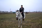 Занятия в конно-спортивной секции в музейно-туристическом комплексе Казачий остров