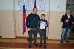 Награждение воспитанников, занявших призовые места в Открытом личном первенстве «Золотая осень»