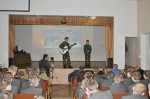 Общешкольный классный час «Живая память!» с приглашение участников боевых действий в Афганистане и Чеченской республике.