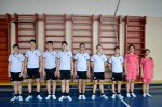 Общешкольные соревнования по прыжкам в длину с места в рамках месячника оборонно-массовой и военно-патриотической работы