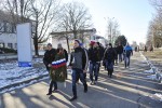 Участие в автопробеге по местам боевой славы Брюховецкого района.