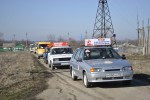 Участие в автопробеге по местам боевой славы Брюховецкого района, посвященном 73-й годовщине освобождения Брюховецкого района от немецко-фашистских захватчиков.