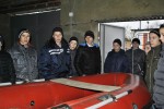 Экскурсия на базе аварийно-спасательного отряда Брюховецкого района