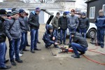 Экскурсия на базе аварийно-спасательного отряда Брюховецкого района