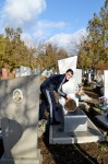 «Тимуровское движение - Вчера, сегодня, завтра» Установка памятника Федору Алексеевичу Масловскому – отцу Героя Советского Союза Масловского Ивана Федоровича.