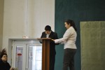 Торжественное вручение паспорта гражданина РФ воспитаннику школы А.Анфалову
