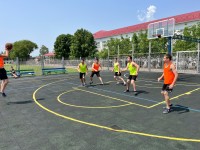 1 этап  соревнований по стритболу